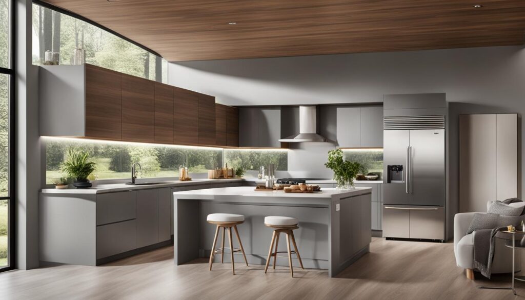 materiales y colores en el diseño de cocinas modernas