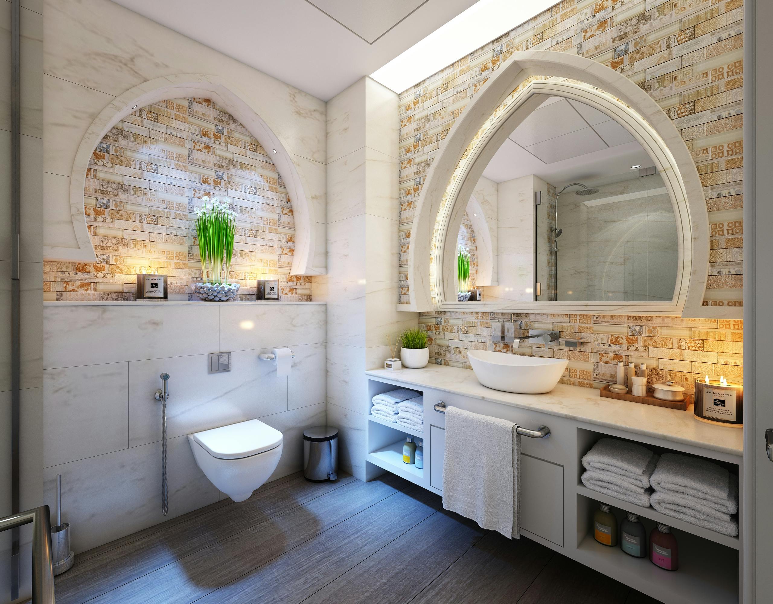 Servicio de Remodelación de baños Modernos Diseños Futuristas